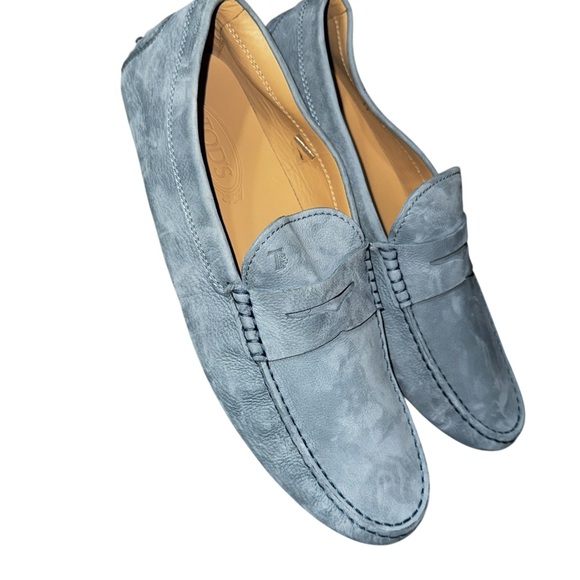 Tod’s City Gommino Driving Shoes in Suede US 12.5 - Picture 3 of 10